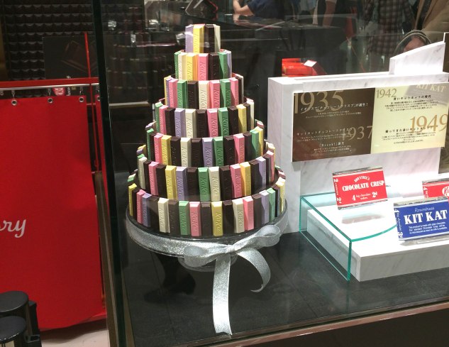 Colorful kitkats japan