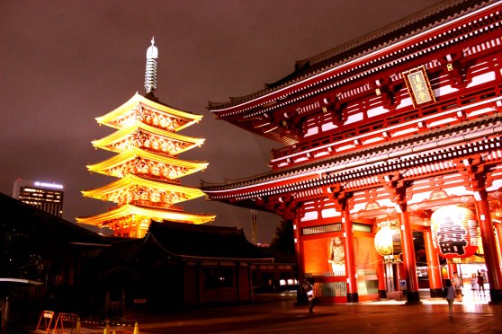 Senso-ji Temple Asakusa Tokyo