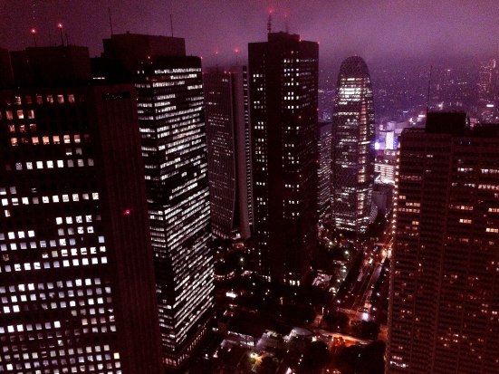 Tokyo metropolitan government building night