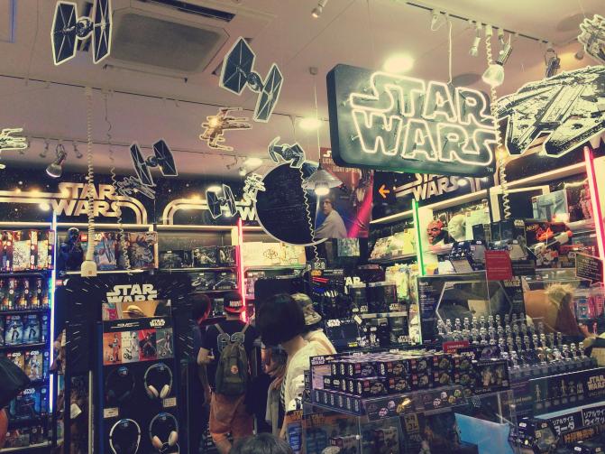 Star Wars Toystore Tokyo Japan
