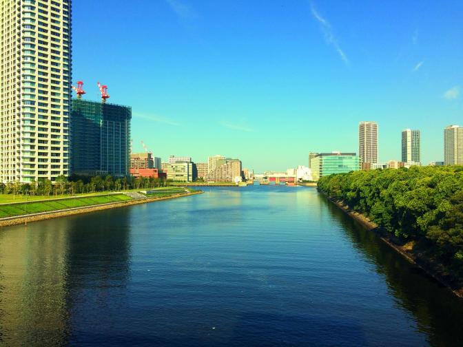 Urban river Tokyo