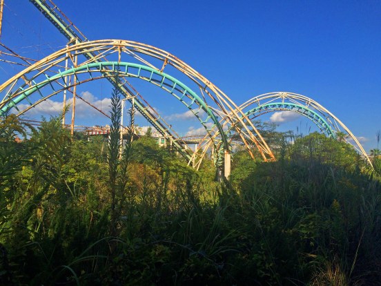 abandoned roller coaster nara dreamland