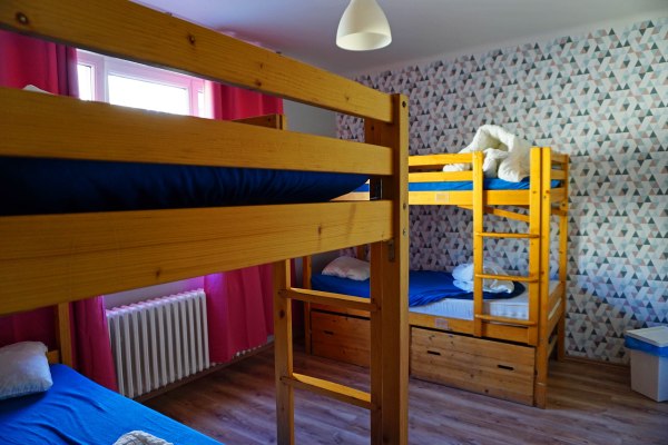 Travel Blog: Hostel room in Bratislava